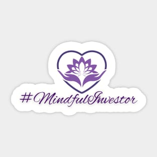 Mindful Investor Purple Sticker